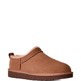 Brown boots, side view