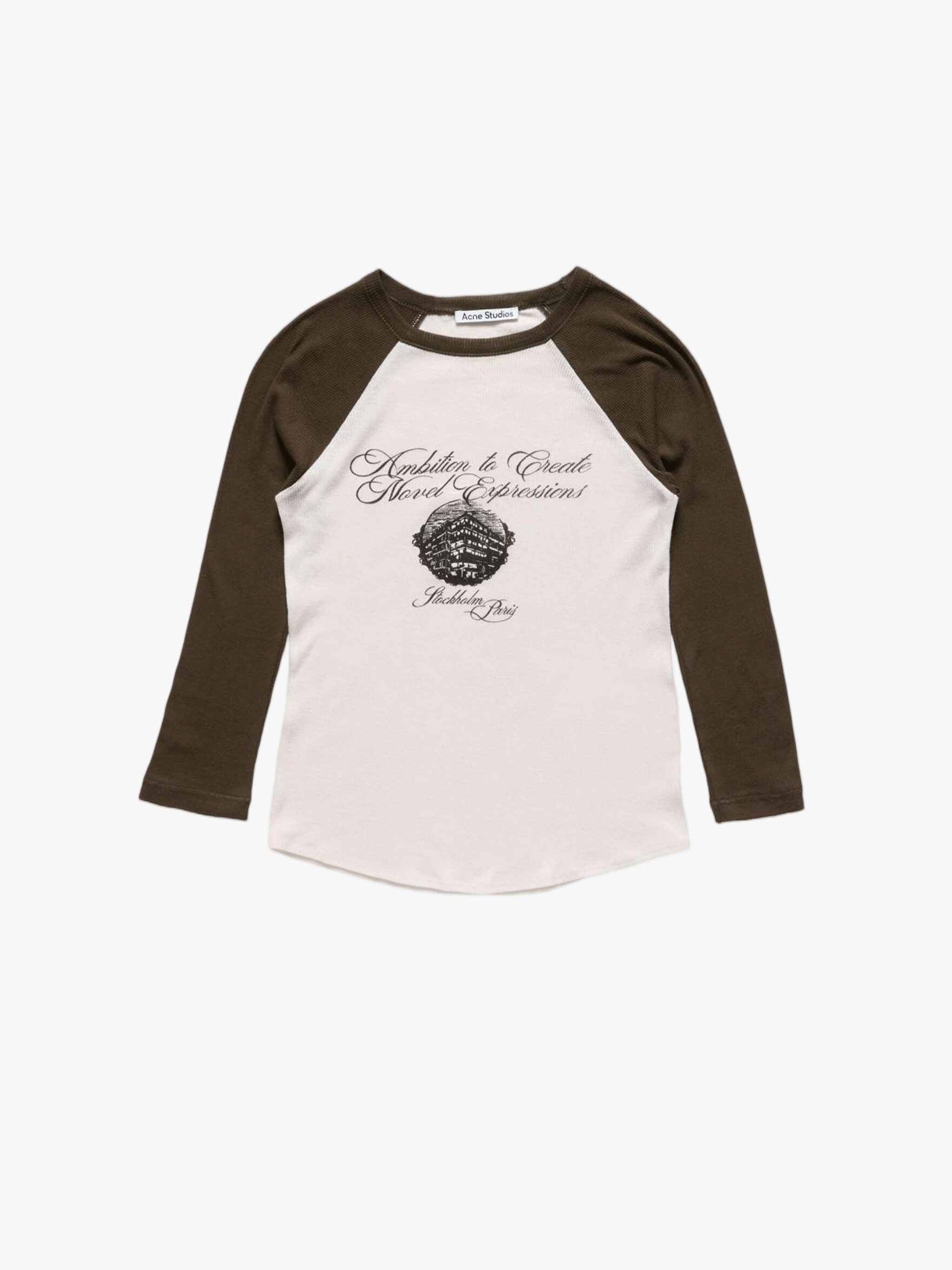 Brown t-shirt, front view