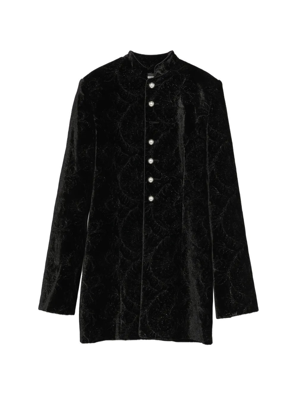 Black jacket, front view