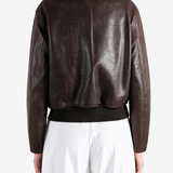 Brown jacket, front view