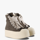 Brown shoes, front view