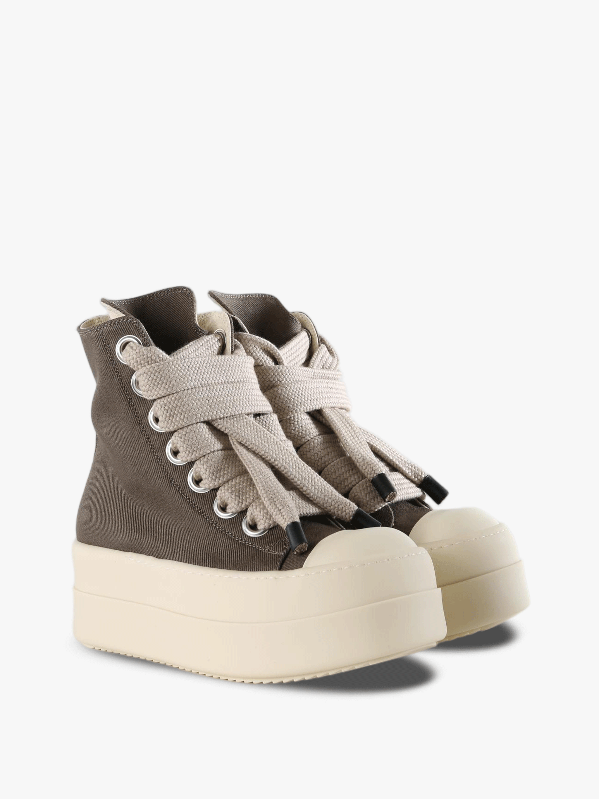 Brown shoes, front view
