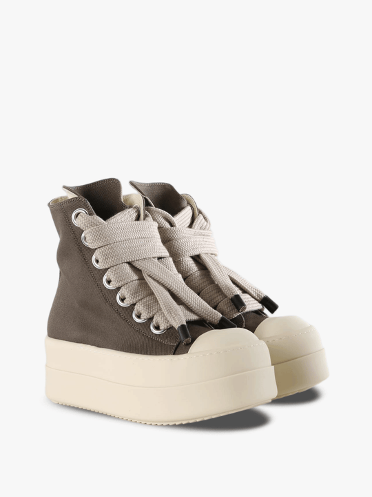 Brown shoes, front view