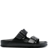 Black sandles,front view