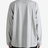 Grey top, full body view