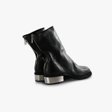 Black boots, front view