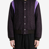 Purple jacket, full body view