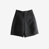 Black shorts, front view