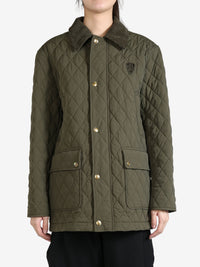 BURBERRY - Women Quilted Barn Jacket