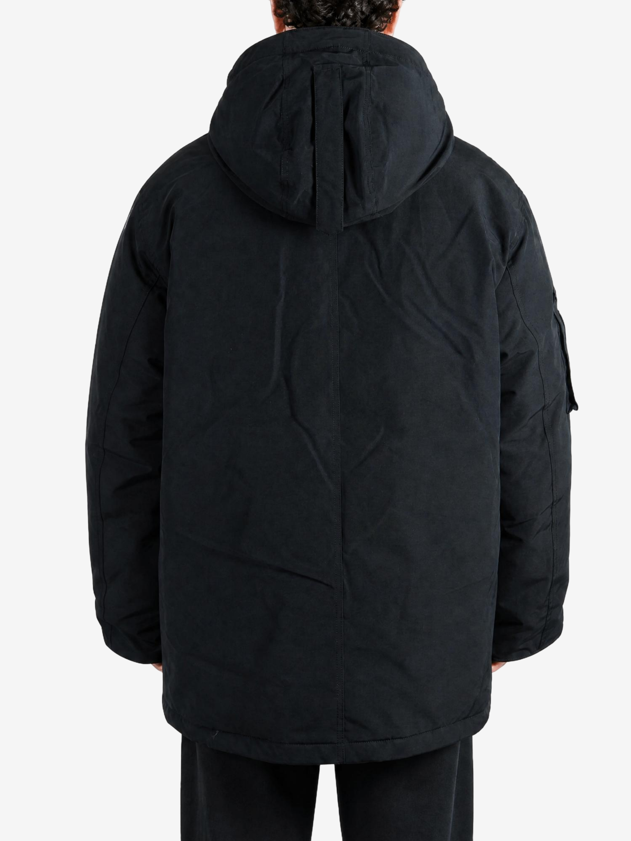 Black jacket, full body view