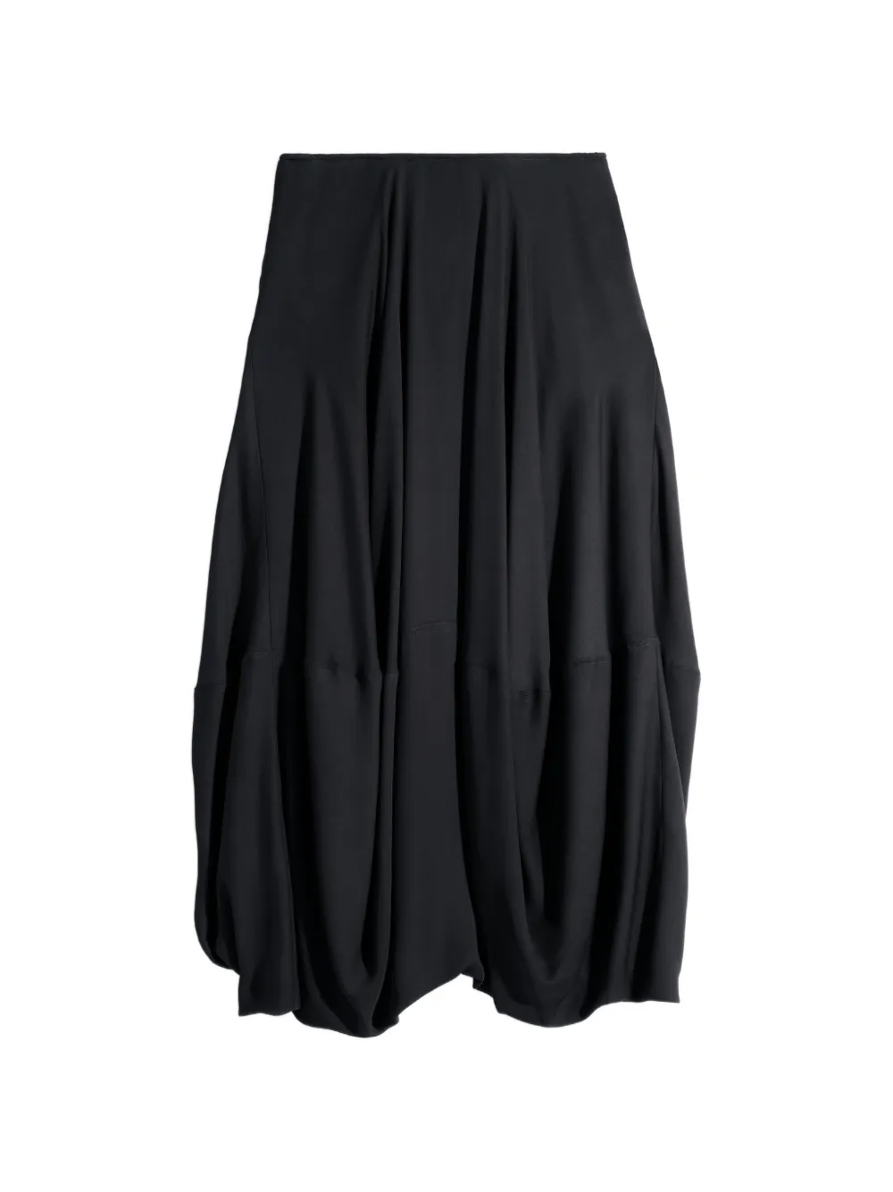 Black skirt, front view