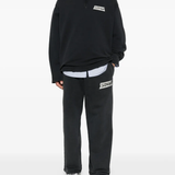 black pants, full body view
