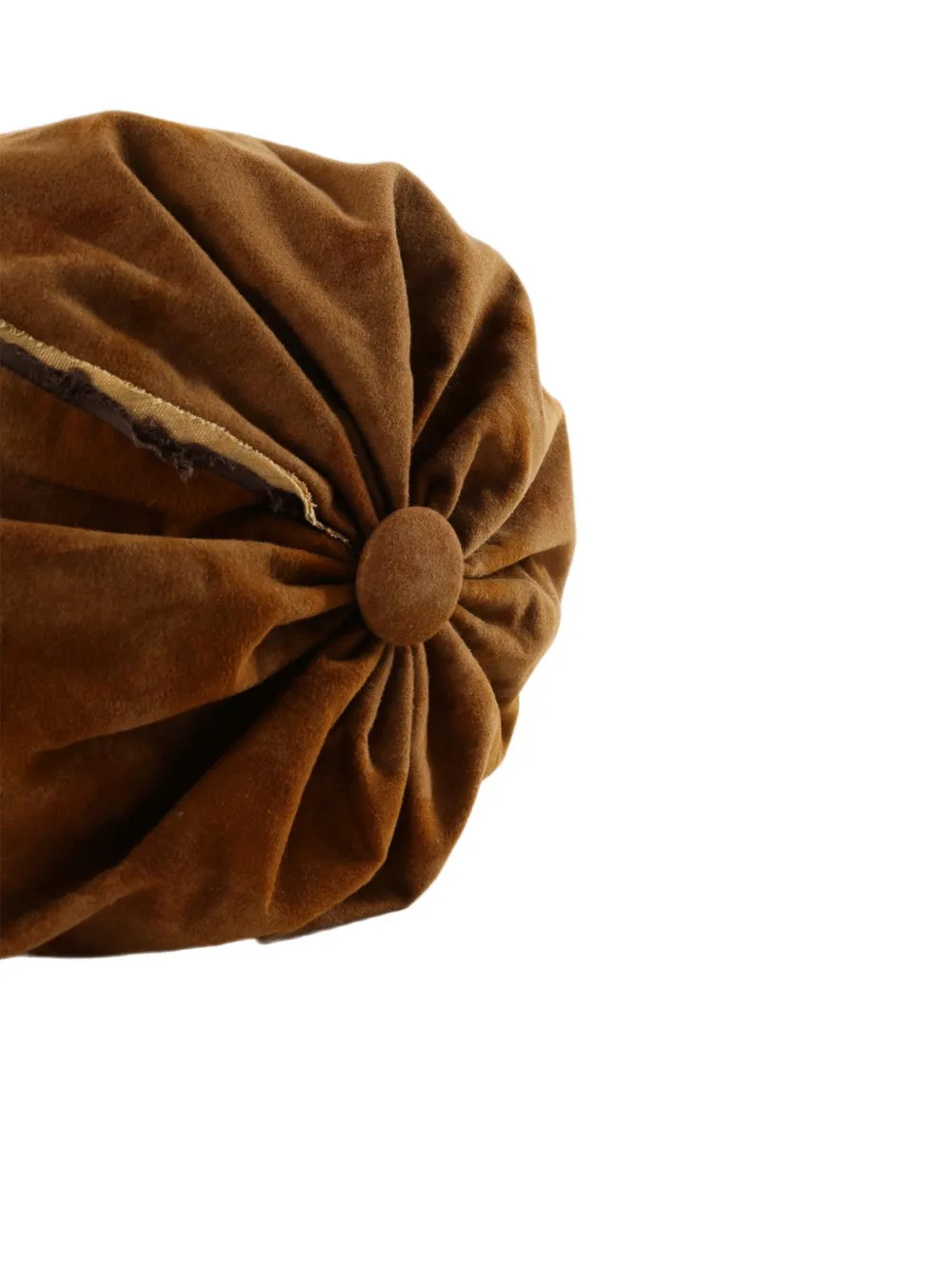 Brown hat, front view