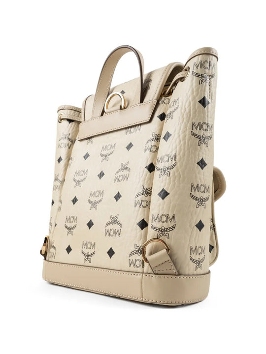 Tan bag, side view