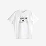 White t-shirt, front view