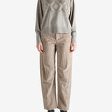 Grey knitwear,full body view