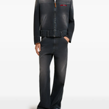 Black jacket, full body view