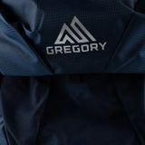 Close up of Navy bag, showing texture of the mesh fabric