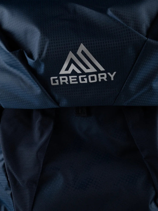 Close up of Navy bag, showing texture of the mesh fabric