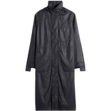 Black coat, front view