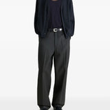 Black pants, full body view