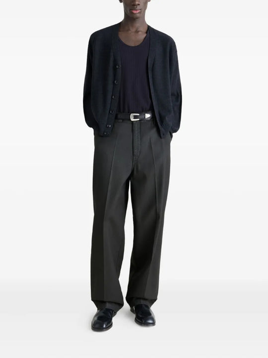 Black pants, full body view