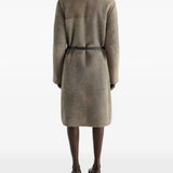 Tan jacket, front view