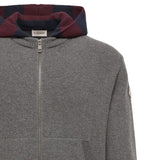 Grey hoodie, front view