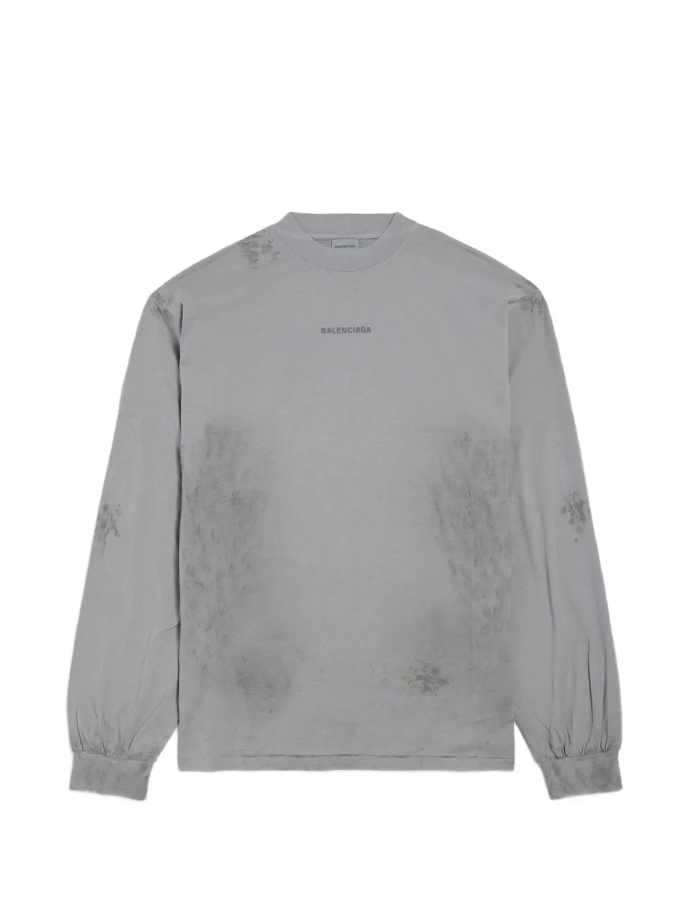 Grey t-shirt,front view