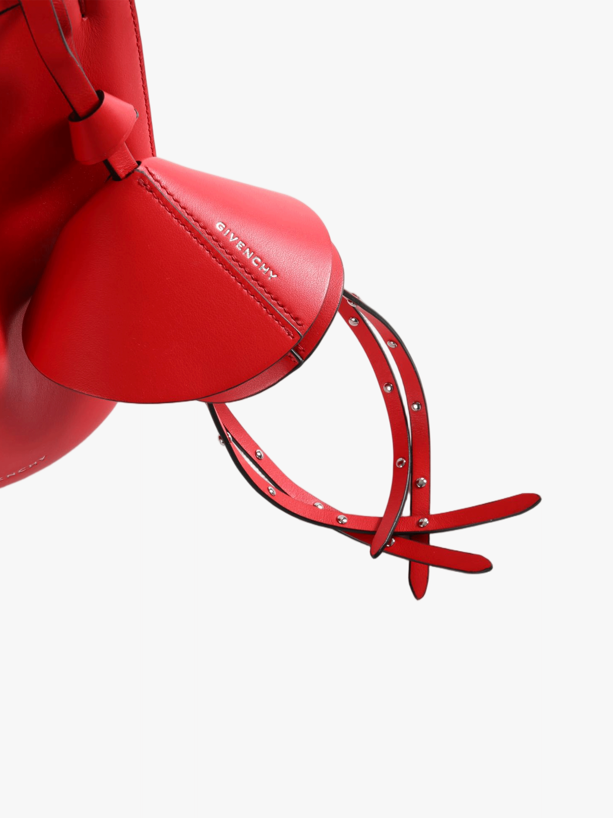 Red bag, front view