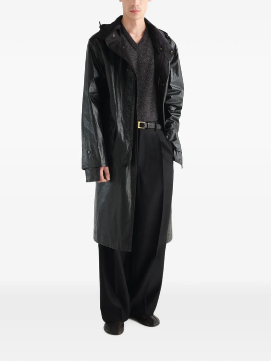 Black jacket, front view
