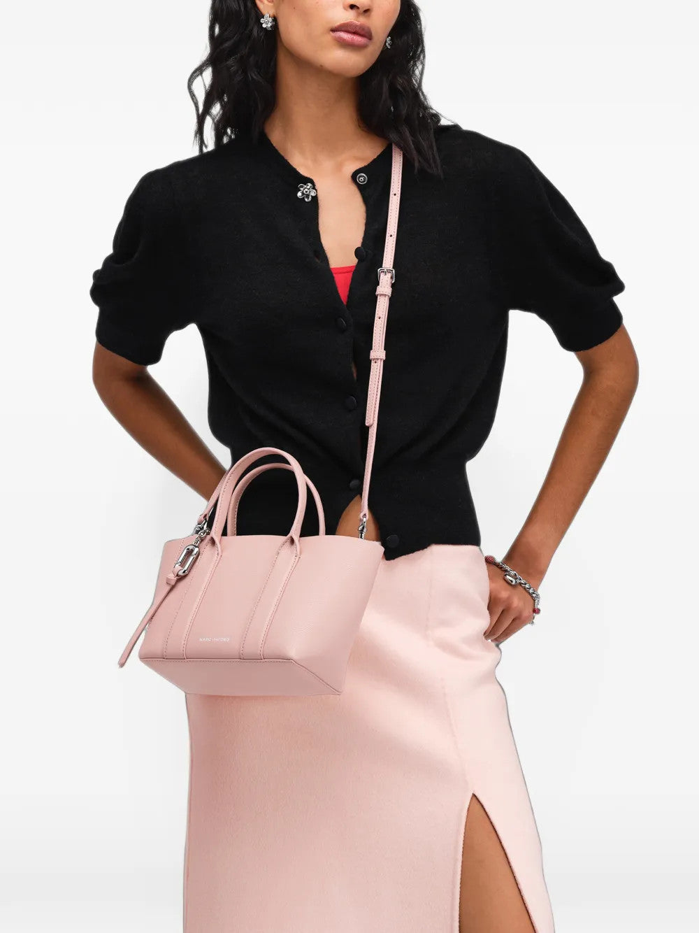 Pink bag, front view