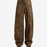 Brown pants, front view