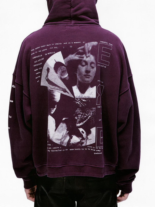 トップス enfants riches deprimes remember when ls ENFANTS RICHES DEPRIMES - Men Remember When Hoodie – Atelier New York