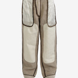 COMMUNS - Unisex Color Patchwork Large Pocket Pants