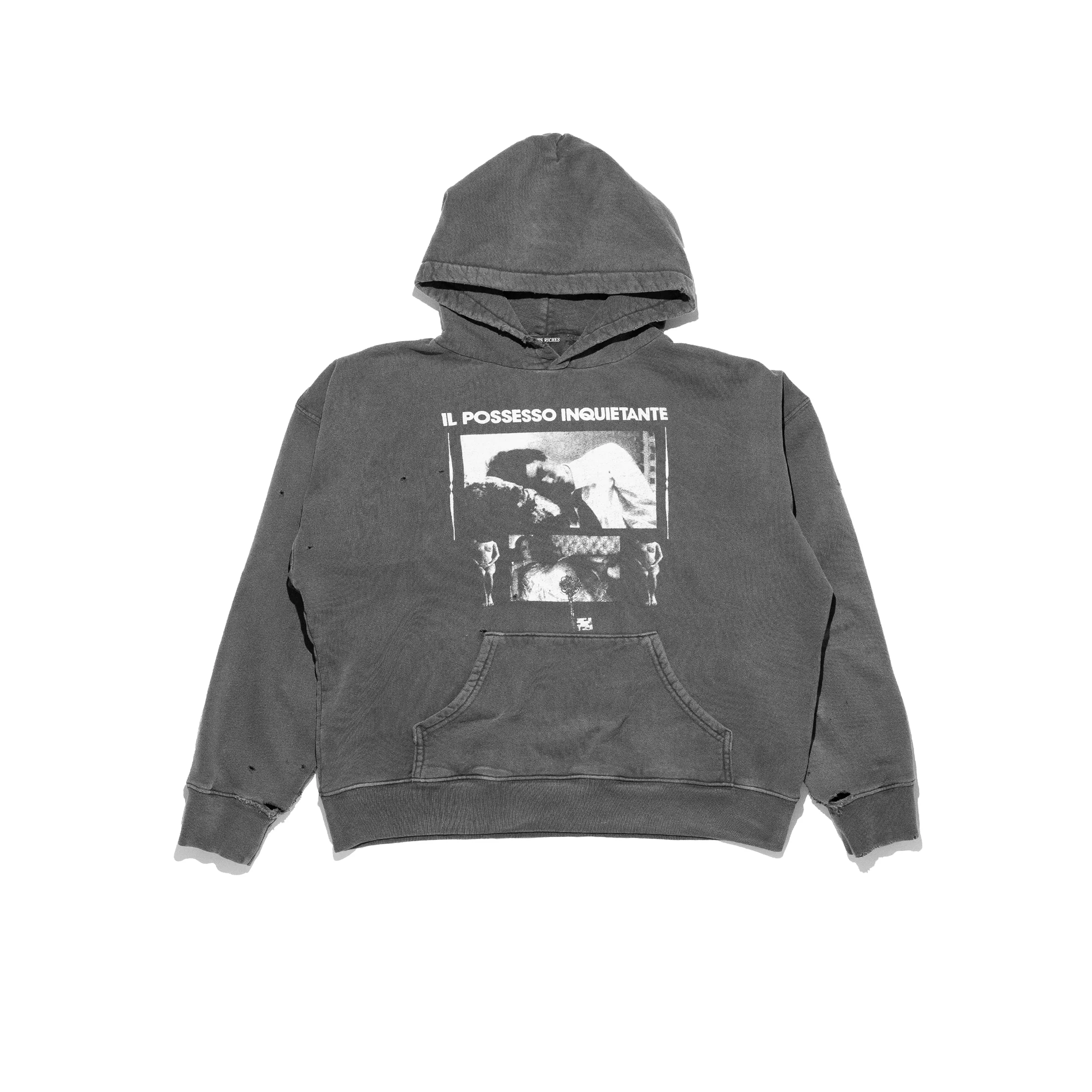 Black hoodies,front view