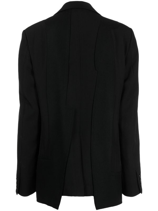 COMME DES GARCONS BLACK wool gabardine jacket – Atelier New York