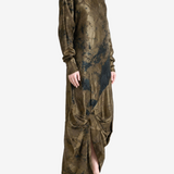 Brown dress, front view