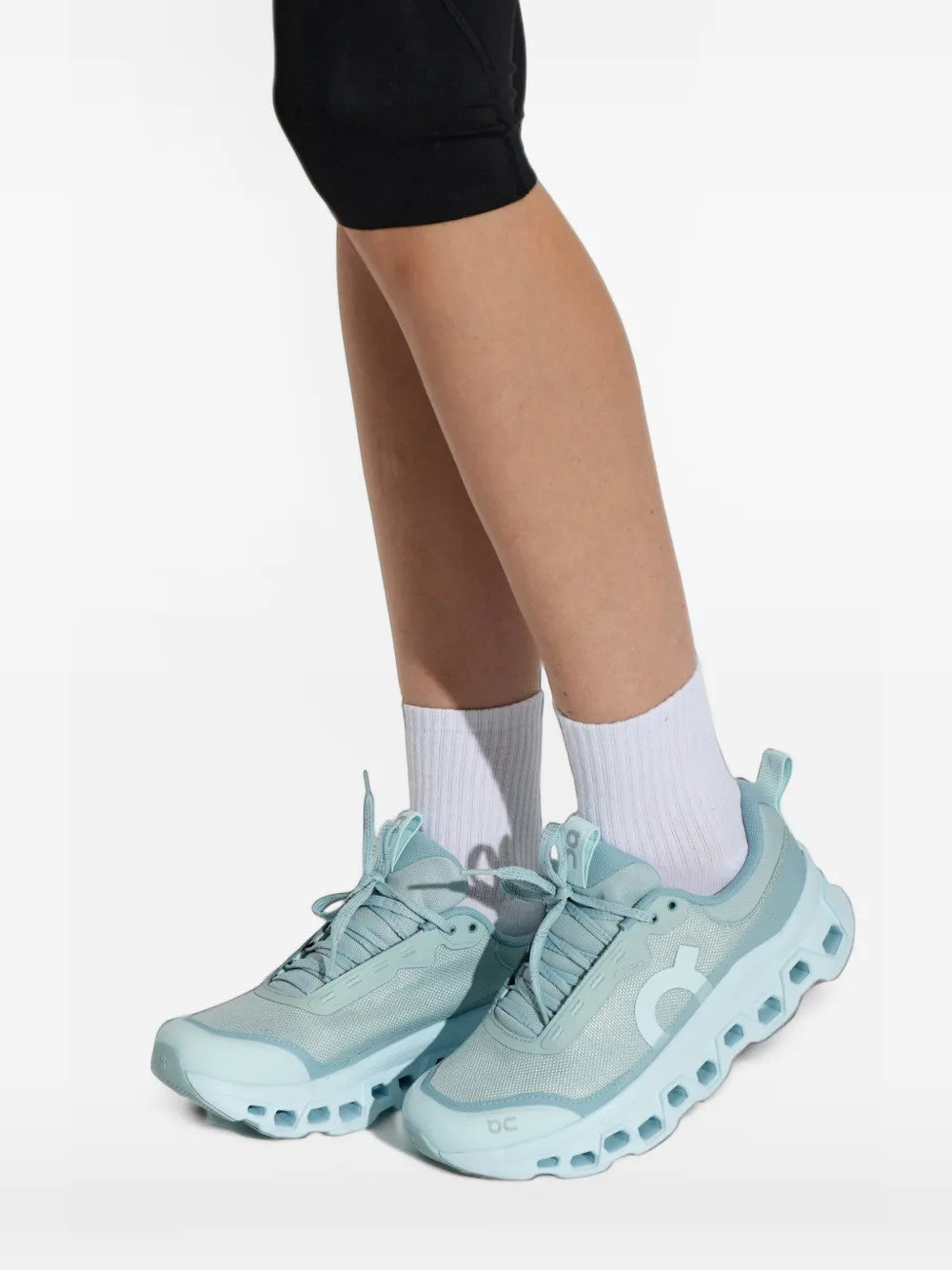 Grey shoes, front view