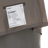 Close up of Tan shorts, showing texture of the 88% polyamide/ 12% elastane fabric