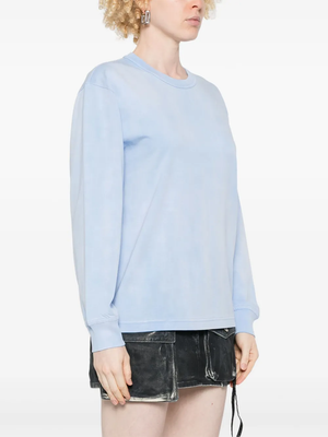 T BY ALEXANDER WANG - Women Essential Puff Logo Jersey Long Sleeve Tee