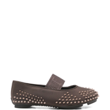 Brown shoes, front view