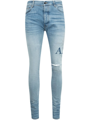 AMIRI - Men Starburst Applique Skinny Jean