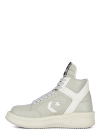 RICK OWENS DRKSHDW X CONVERSE - Leather Mid Turbowpn Sneaker