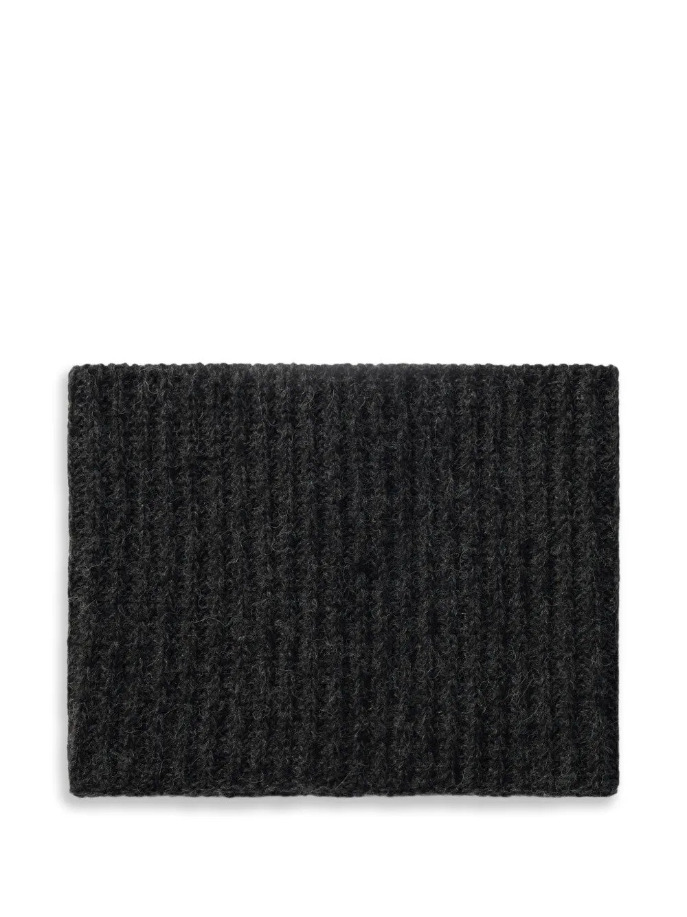 Close up of Black scarf, showing detail