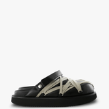 Black shoes, side view