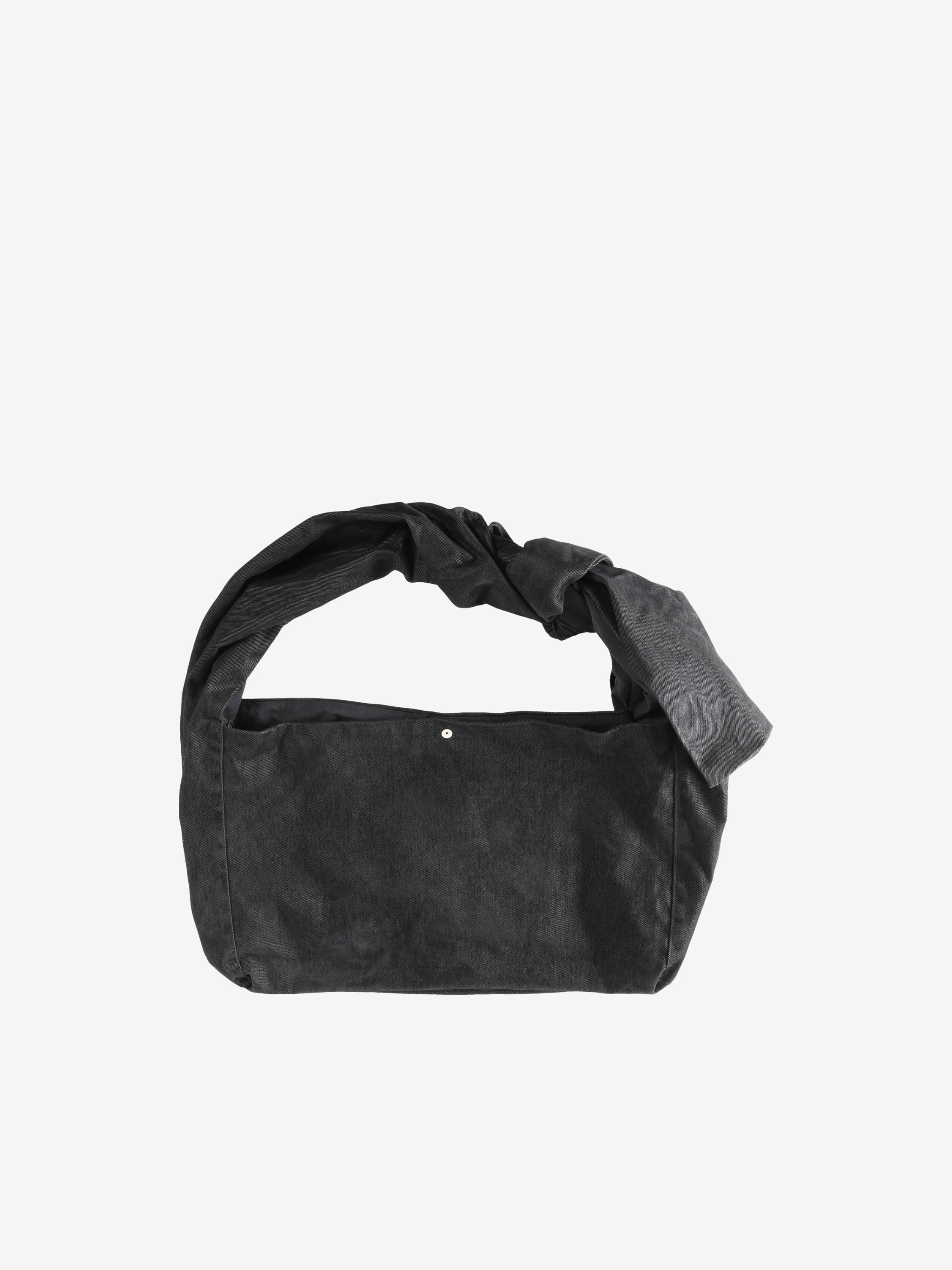 Black bag, back view