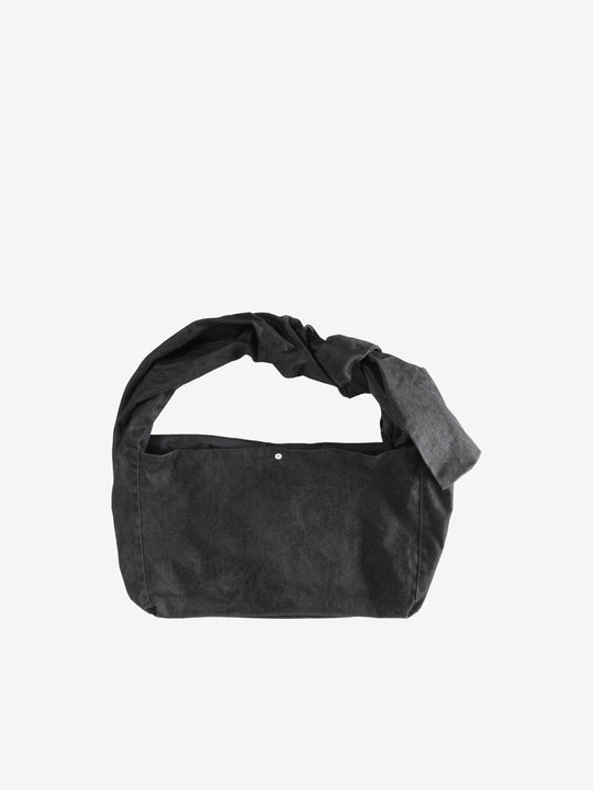 Black bag, back view