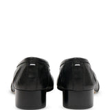 Black shoes, back view