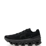 Black sneakers, front view